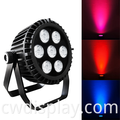 7pcs Led Par Light